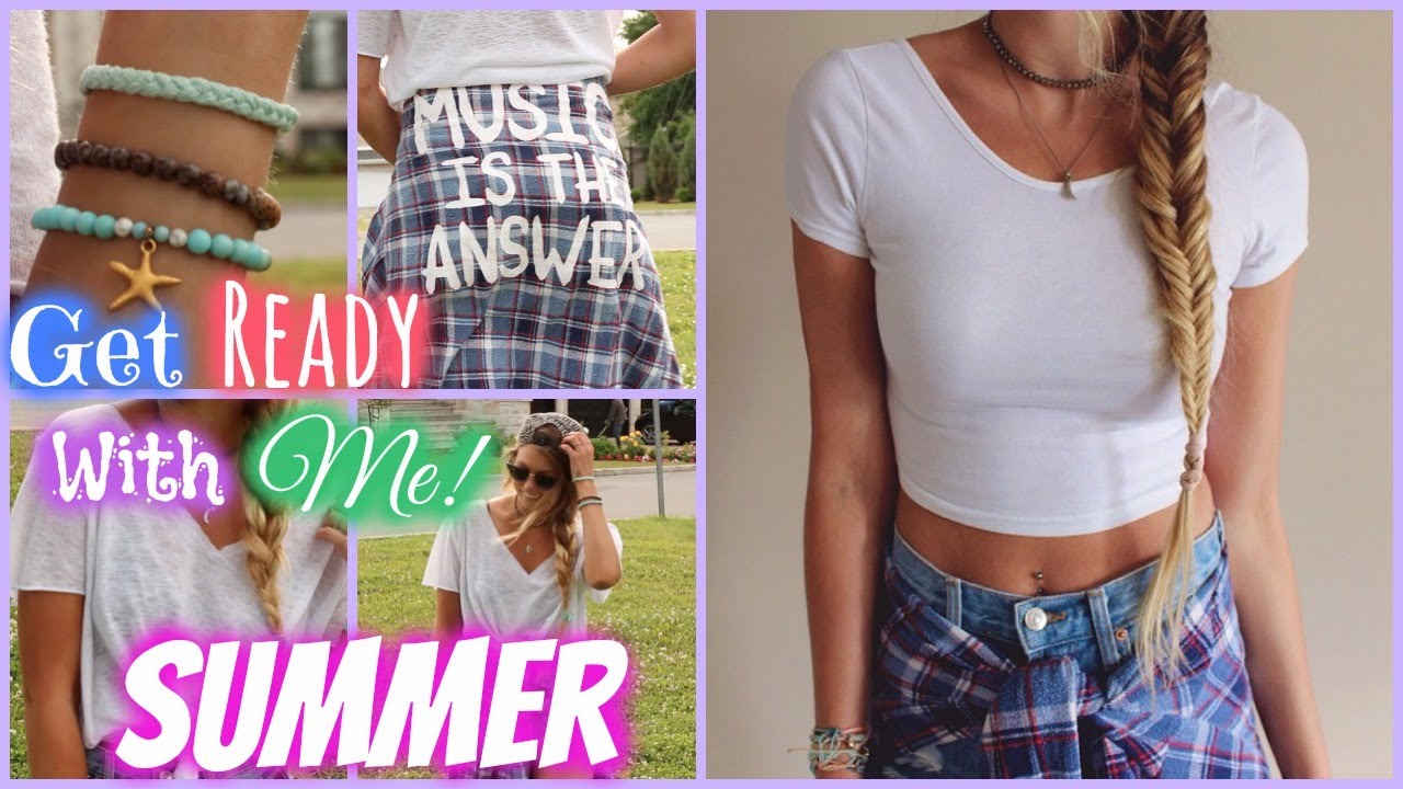 Get Ready With Me! ♥ Summer 2014 ♥ - YouTube