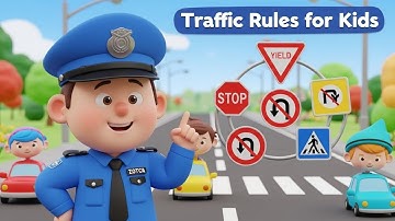 Traffic Rules for Kids | Learn Road Safety & Traffic Signs