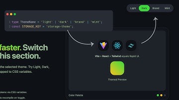Beyond Basic Themes: Build a Dynamic Vite React + Tailwind Site with CSS Variables
