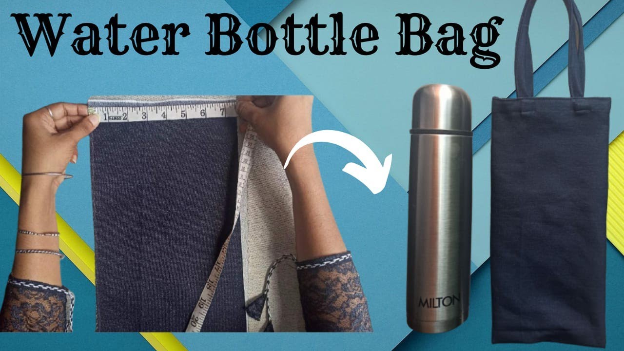 DIY- Fast & very Strong Bottle carry bag Making ideas|| Use your Old jeans|| #SkCreationdiy||