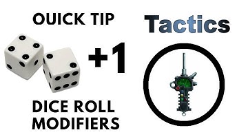 Dice Roll Modifiers Quick Tip - Warhammer 40k Tactics + Strategy