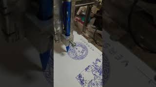 Speed test plotter cnc