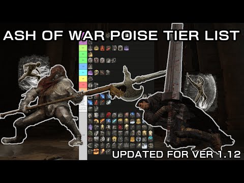 [ELDEN RING] Ash of War Poise Tier List Version 1.12 Shadow of the Erdtree