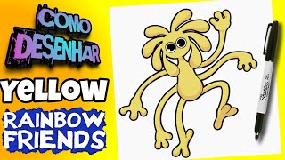 Desenhos de Yellow Rainbow Friends 2 para Colorir