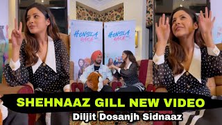 Shehnaaz Gill | #sidnaaz Honsla Rakh | Diljit Dosanjh , Sonam Bajwa | Sidnaaz New Song