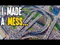 I Created a Nightmare Junction Mess in Cities Skylines Then Fixed It!