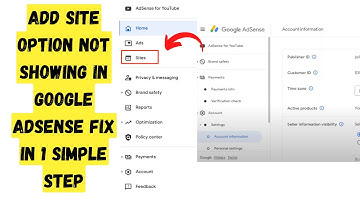 Add Site option not showing in Google Adsense FIX 100% | Website Earning Not Showing in Adsense