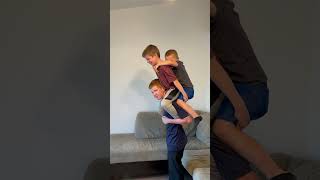 Triple Piggy Back - 10 Kids In 10 Years