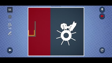 Brain It On! Level #55 | Place an object inside the orange box ￼