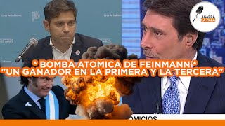 FEINMANN FILTRÓ UNA BOMBA ATÓMICA DE LOS RESULTADOS DE LAS ELECCIONES POR MILEI: "DAN UN GANADOR"
