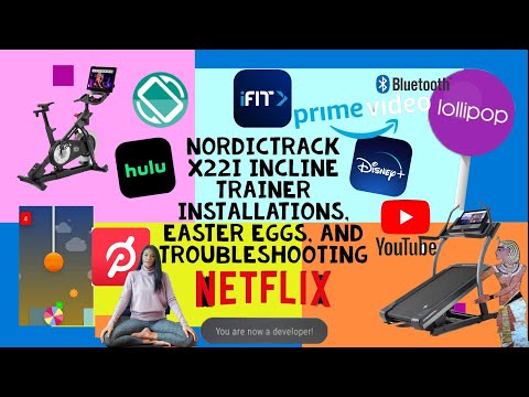 NordicTrack X22i/X32i, Hulu/Disney+ Installs, Bluetooth pairing, and Essential Tips/Tricks