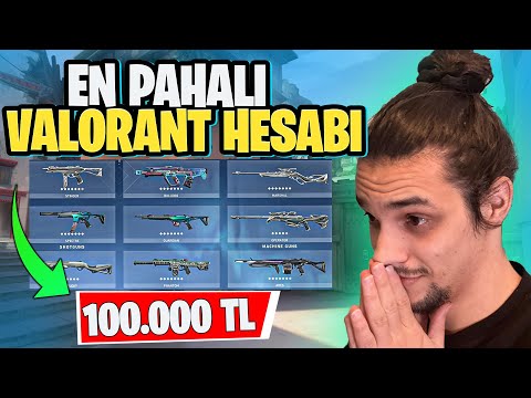 13 YAŞINDA OYUNCUNUN 100 BİN TL DEĞERİNDE HESABI | EN PAHALI VALORANT HESABI