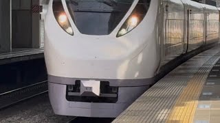 特急ひたち19号いわき行きのe657系カツK7編成はひたち野うしく駅通過シーン (19M) 2026 7.11 16:33