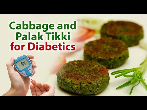 cabbage-and-palak-tikki-|-diabetes-food-|-my-food-court