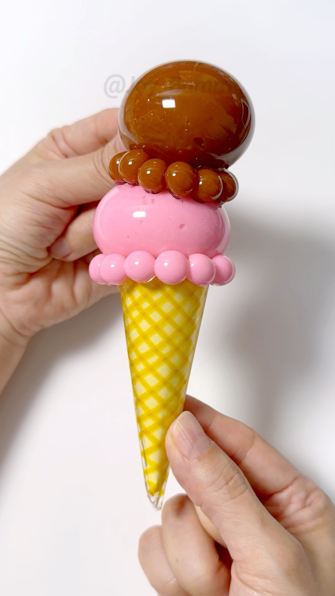 ?Ice Cream Squishy?DIY with Nano Tape!  #실리콘테이프