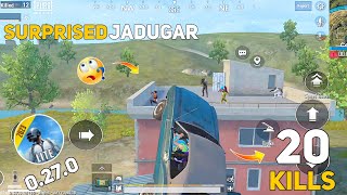 SURPRISED JADUGAR with SUPER ENTRY  | 20 KILLS!! PUBG LITE NEW UPDATE 0.27.0 GAMEPLAY  PUBG LITE