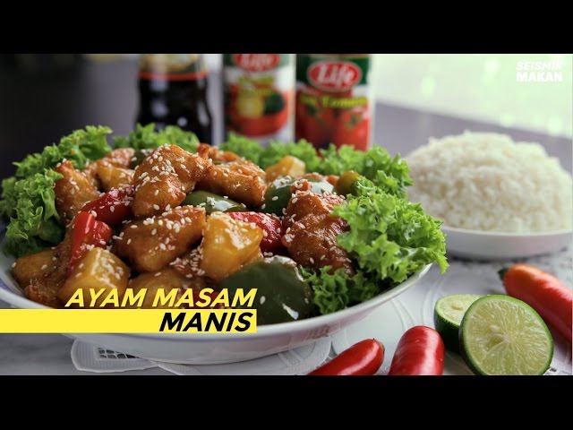 Resipi Ayam Masam Manis Youtube