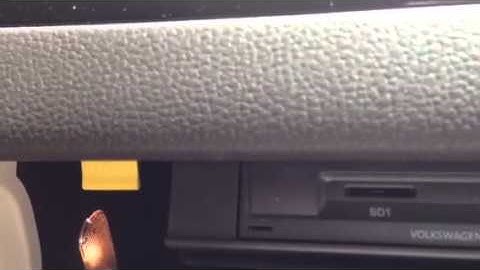 CD changer on Touareg