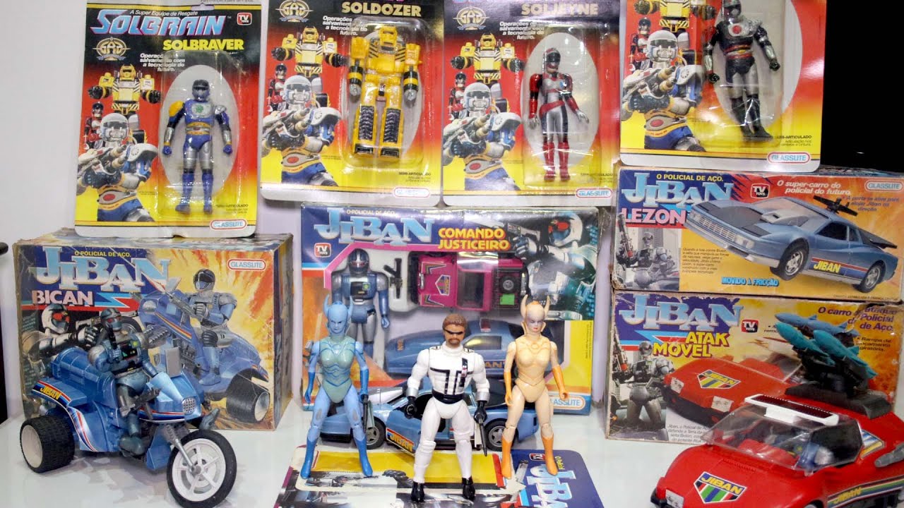 JIBAN E WINSPECTOR: UNBOXING GIGANTE DE BONECOS GLASSLITE