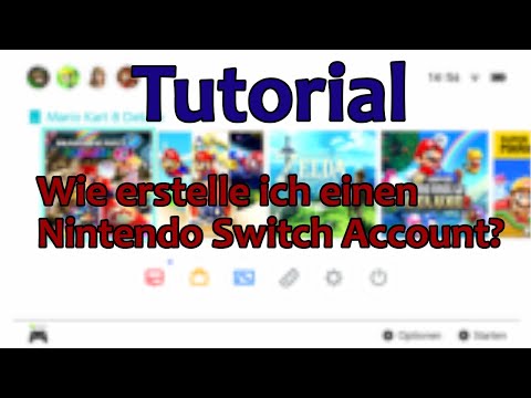 Tutorial: Wie erstelle ich einen Nintendo Switch Account?