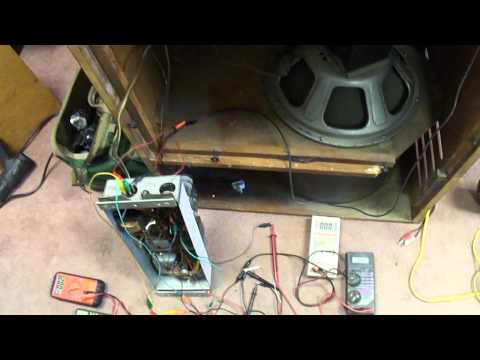 Leslie 50C 6550 grid/cathode voltage check