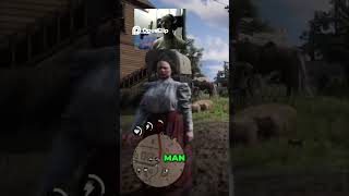 Grizzly Bear Encounter! Watch How Player Reacts! #rdr2 #gaming #gameplay #funny #gameplaywalkthrough