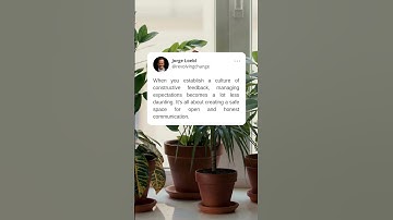 Establishing a culture of constructive feedback