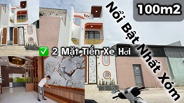 Mới Xuất Hiện căn nhà 2 mặt tiền 5x20 Đinh Đức Thiện SHR - tặng nội thất xịn sò