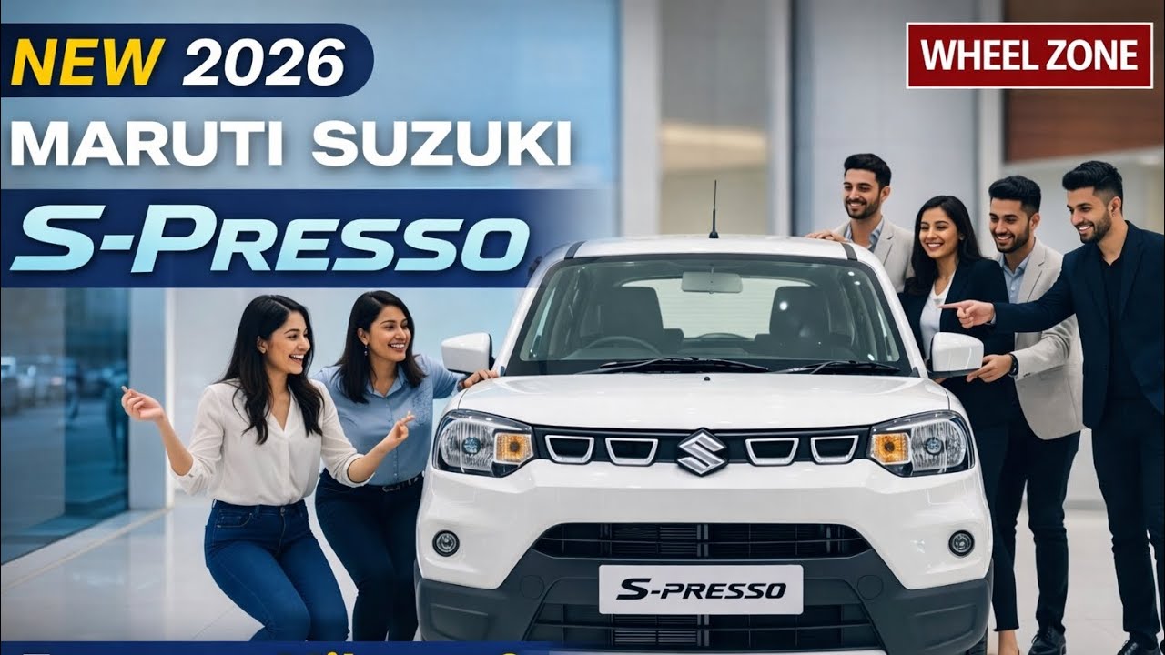 2026 Maruti Suzuki S-Presso – New Updates, Features, Mileage & Expected Price | Wheel Zone