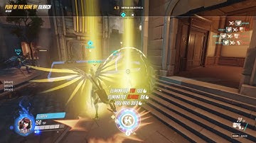 Opponent Reinhardt pushing my DVA self destruct to kill his own team