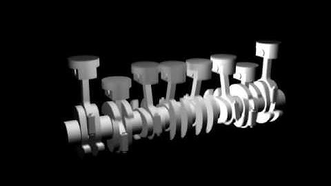 Straight engine type animation compilation