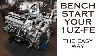 How to bench start your 1UZ-FE v8 the easy way!