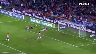 Granada 1-2 Atletico Madrid Highlights (31-10-2013)