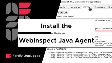 Install the WebInspect Java Agent