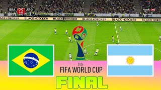 BRAZIL vs ARGENTINA - Final FIFA World Cup 2026 | Full Match All Goals | Football Match