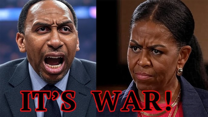Stephen A Smith FIRES BACK at Michelle Obama after she takes a SHOT at him  and ESPN on her podcast! - YouTube