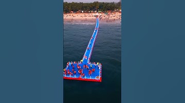 Thumbnail of Must Visit Floating Sea Walk of Karnataka #shorts #viral #short #youtubeshorts #shortvideo