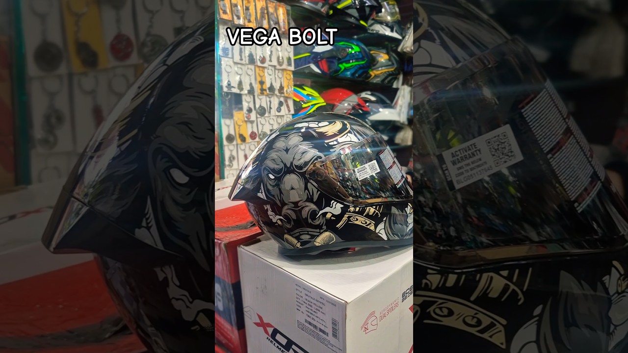 Vega bolt Bull Helmet || best and comfort helmet at low price 