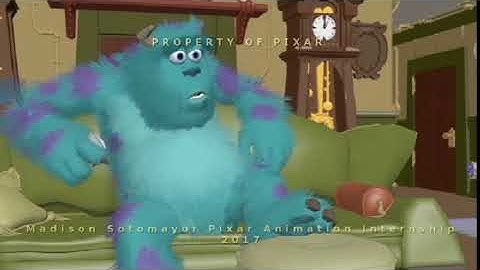|Monsters Inc| Sully Test Animation with Sound Part 13