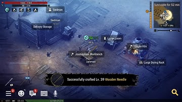 Durango wildlands lvl up tailoring skill fast....