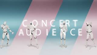 Music Audience Animation Pack for Concert(Festival) by spaceblock
