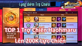 KOF AllStar Quyền Vương Chiến - TOP 1 Trợ Chiến Haohmaru Nâng 2 Sao 200k Lực Chiến Choáng Liên Tục screenshot 5