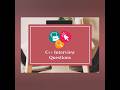 Static Variables in C++ | Master This C++ Interview Question in Less Than 1 Minute! #coding#shorts