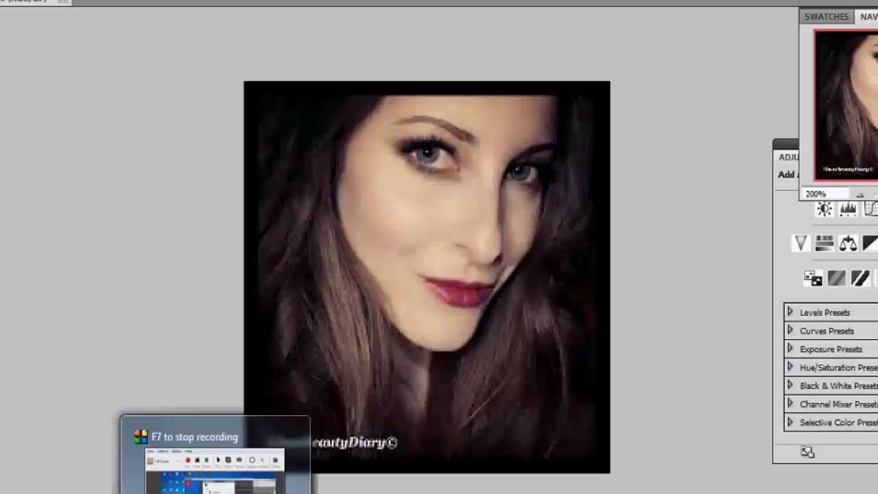 How to remove Red Eye of an image using Adobe method