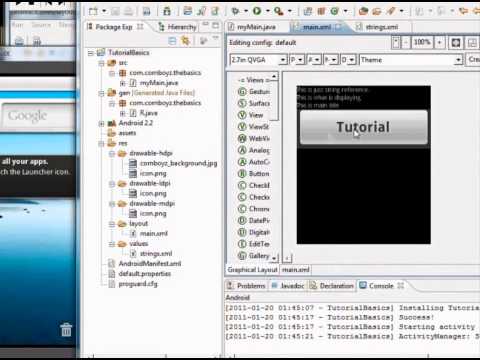 android tutorial 4 change background