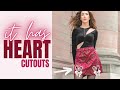 Making a BASIC SKIRT CUTE and EXCITING with these HEART CUTOUTS! - THISISKACHI DIY