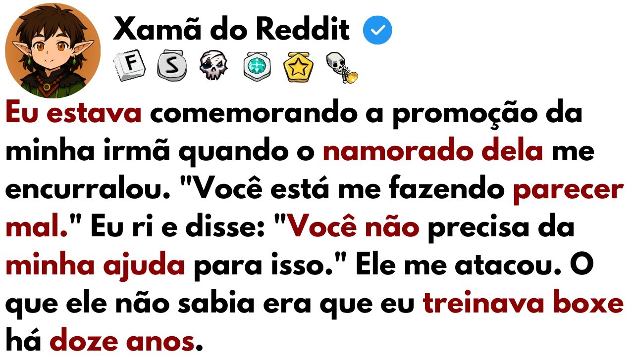 [HISTÓRIA COMPLETA] Eu estava comemorando a promoção da minha irmã quando o namorado dela me...