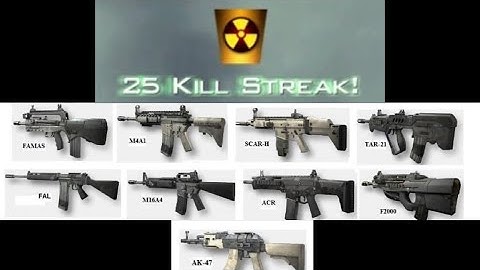 Nuke With Every AR in MW2 in one video!
