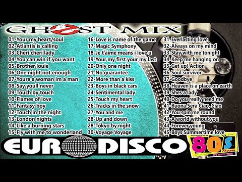 80'S Best Euro-Disco, Synth-Pop x Dance Hits, Classic Disco, Танцевальные Хиты 80Х Ghost Mix Nonstop