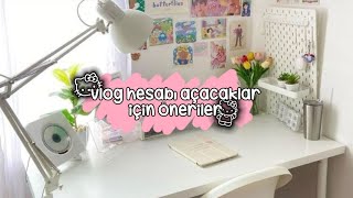 Vlog hesabı açacaklar için öneriler (ilk uzun videom) #keşfet #kesfetaçıl #keşfetedüş #itzy #midzy